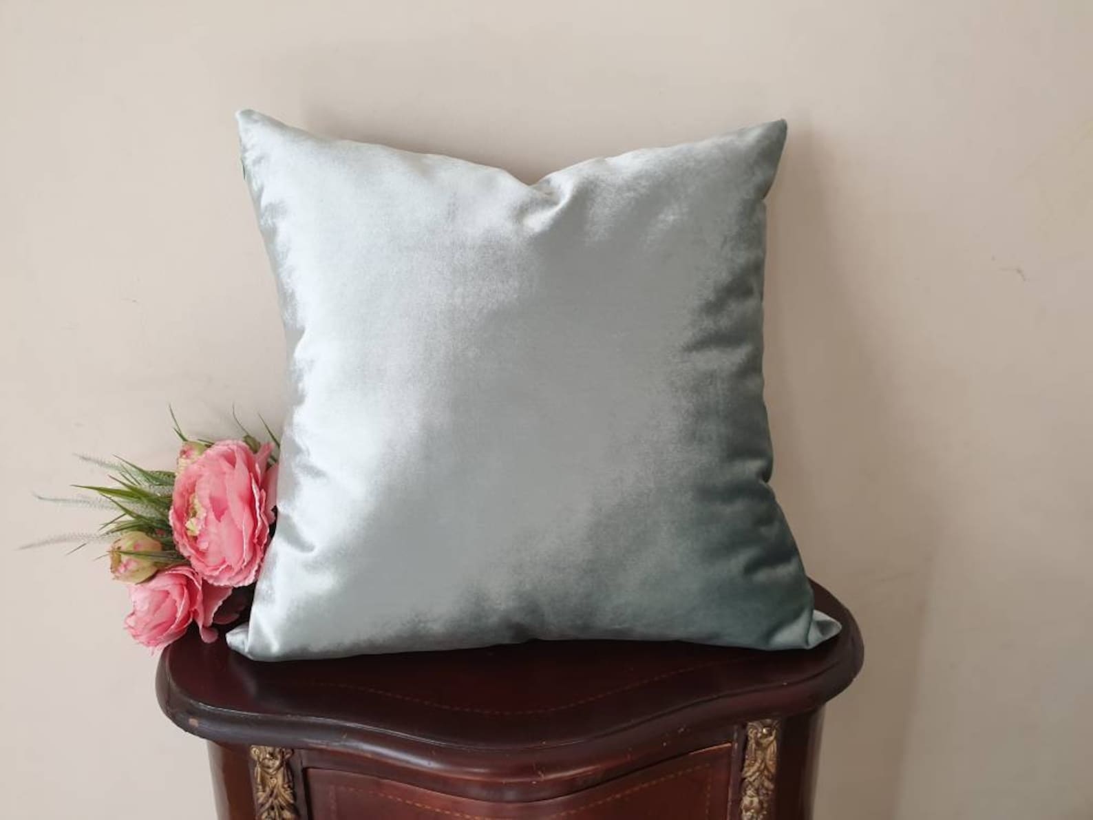 Mint Green Pillow Covers Mint Green Pillow Cases Green Etsy