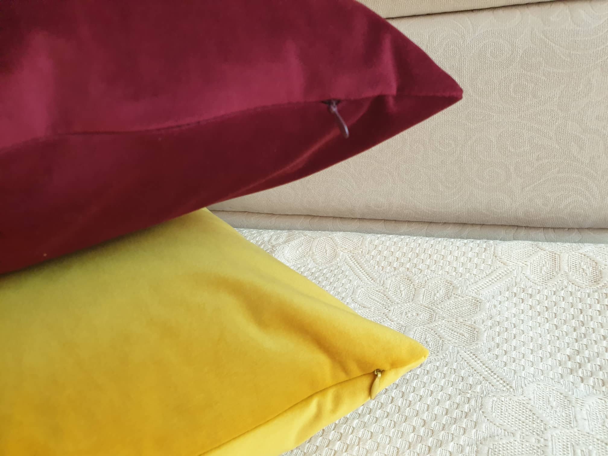 Mustard Velvet Pillow Cover Yellow Pillow Case Yellow Velvet Etsy