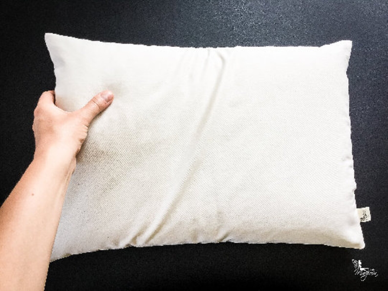 Organic Buckwheat Hulls Pillow Handmade by Creations Etsy