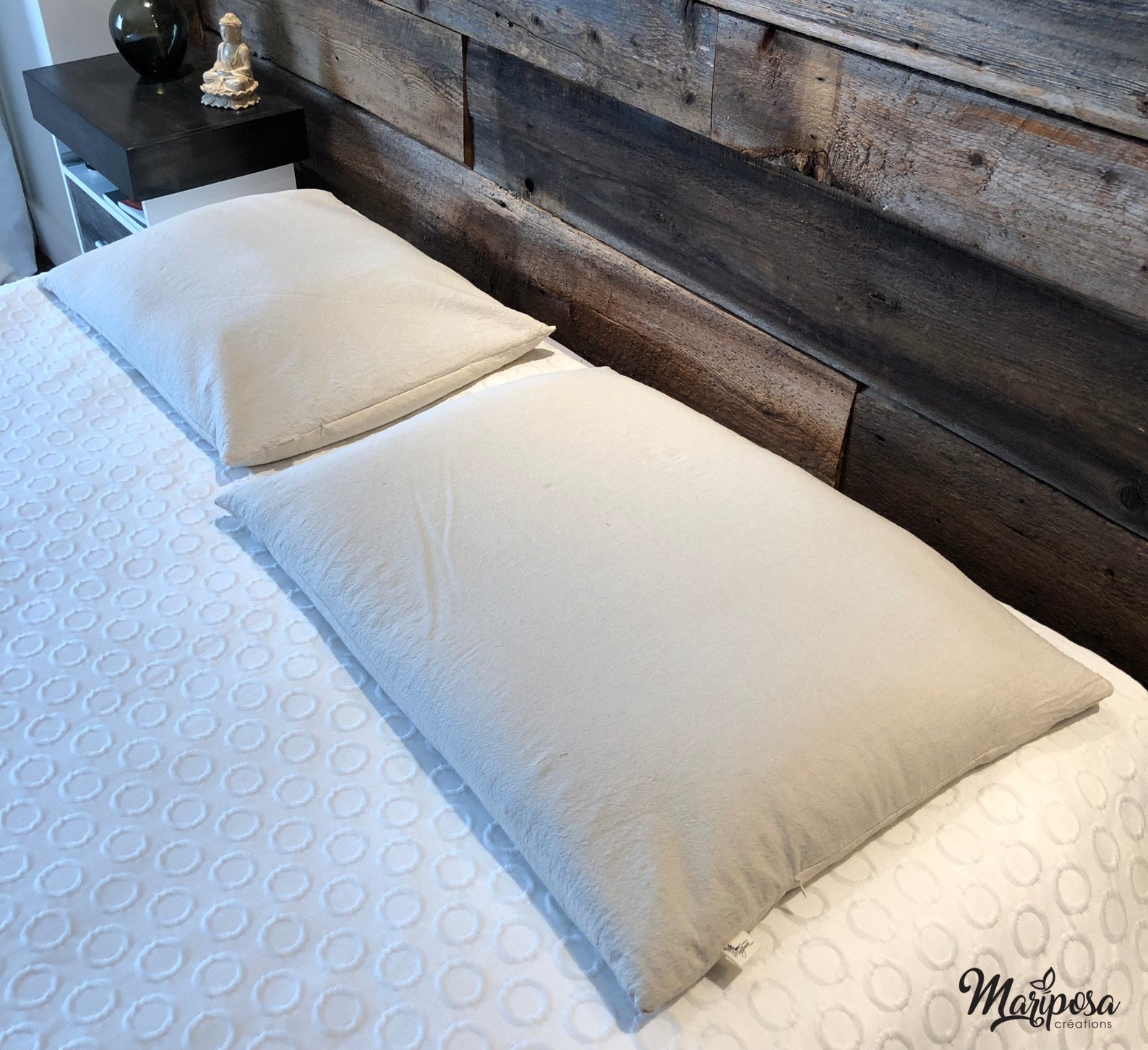 Organic Buckwheat Hulls Pillow Handmade by Creations Etsy Canada