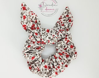 Mini Liberty scrunchie, lieveling, haaraccessoires, verjaardagscadeau voor meisje, bloemenscrunchie, kinderscrunchie, haarelastiek