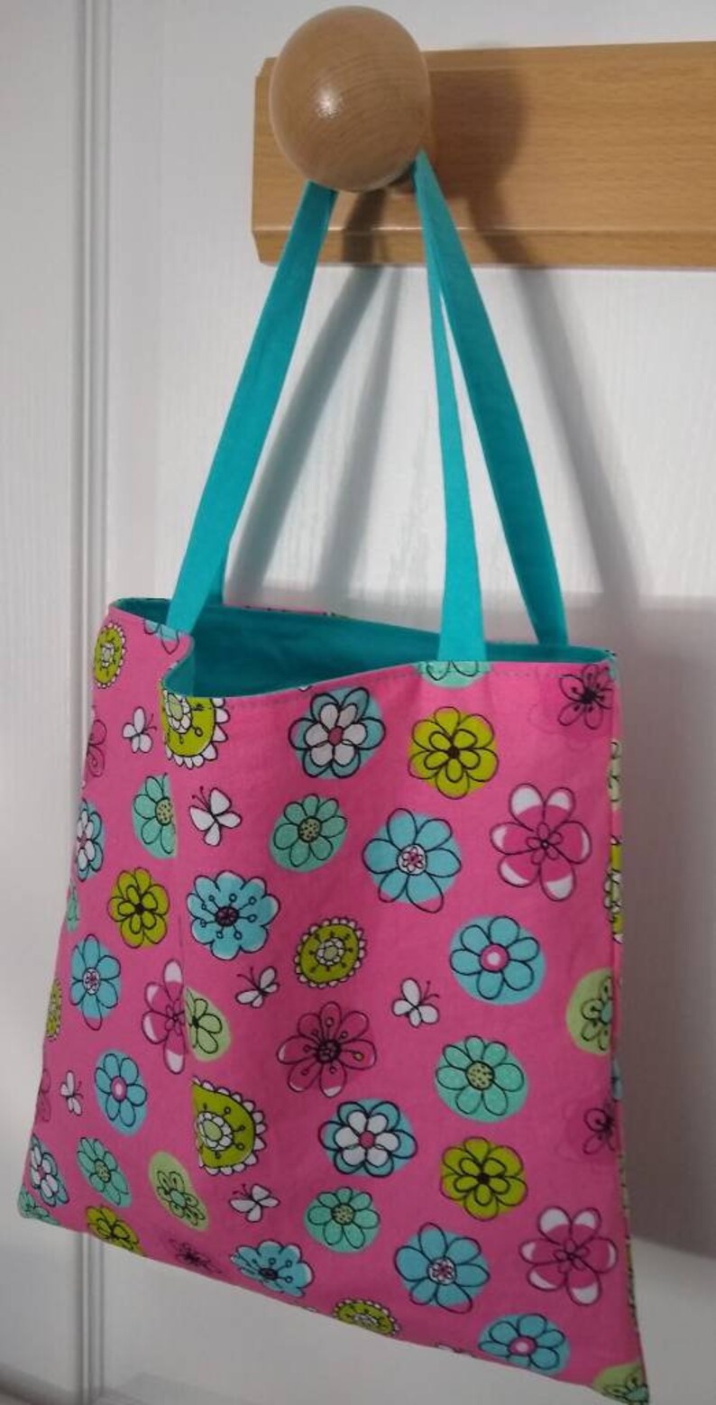 child bag gift Christmas girl kindergarten bag birthday gift girl cloth bag cloth bag handbag book bag Tote bag flowery