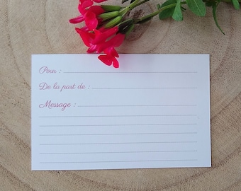 Personalized message card