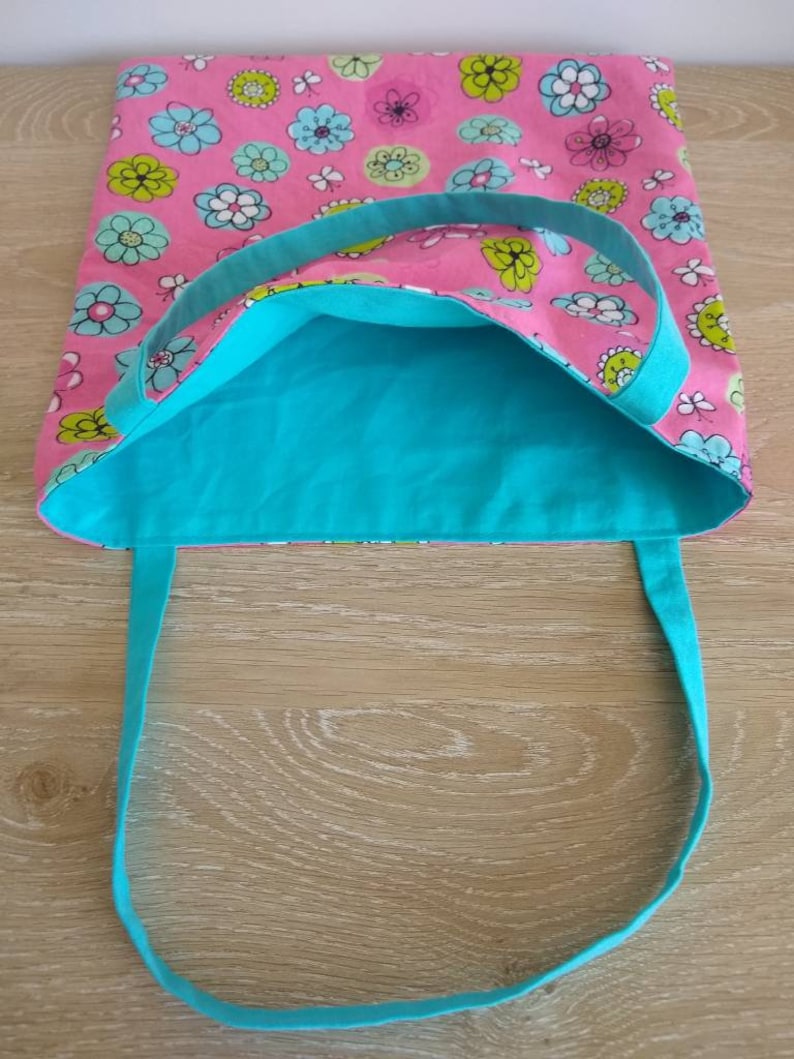child bag gift Christmas girl kindergarten bag birthday gift girl cloth bag cloth bag handbag book bag Tote bag flowery