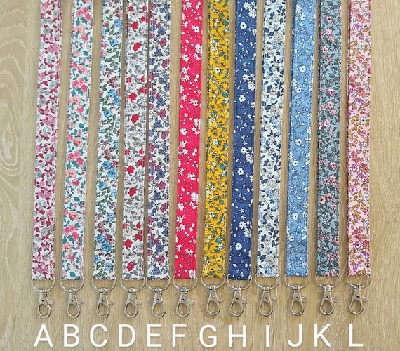 Lanière Porte-badge Tour De Cou - Cordon Pratique école Travail événements Avec Attache Cuir