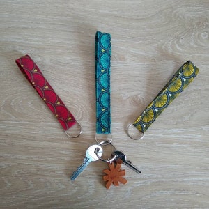 Sleutelhanger, sleutelkoord, Japanse stoffen sleutelhanger, cadeau voor oppas, cadeau voor leraar, kerstcadeau, sleutelhanger voor kinderen, tashanger