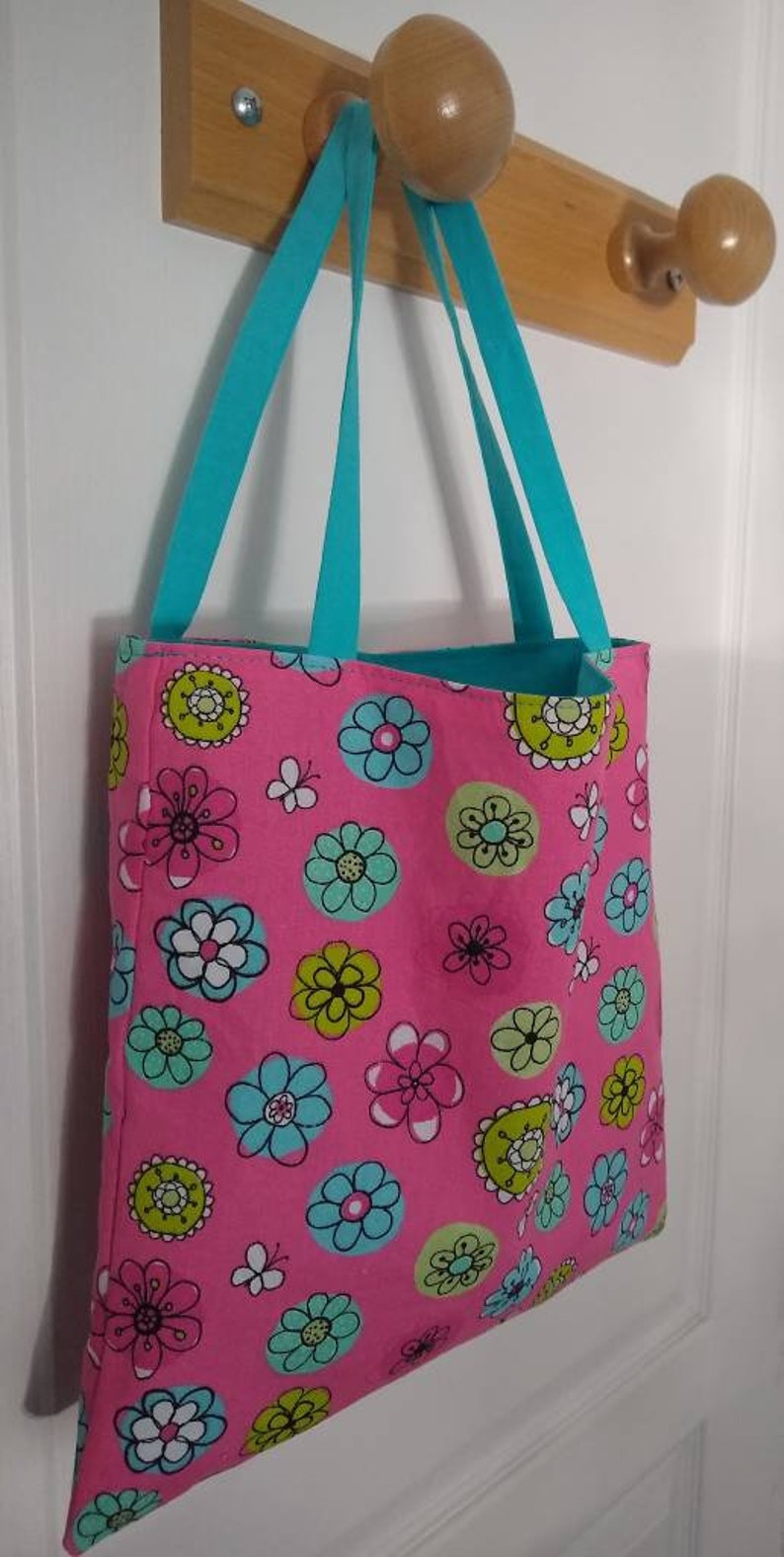 child bag gift Christmas girl kindergarten bag birthday gift girl cloth bag cloth bag handbag book bag Tote bag flowery