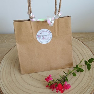 Sachet cadeau pour offrir les tours de cou et portes clés Doudiedame, emballage cadeau, pochette cadeau, boîte cadeau