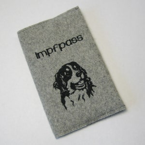 Impfpasshülle BERNER SENNENHUND für EU-Heimtierausweis / Impfpass