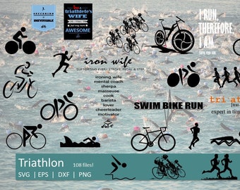 Pliki SVG i Cut Triathlon dla majsterkowiczów