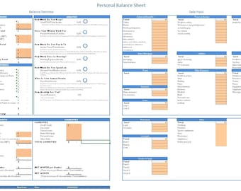 Kalkulator bilansu osobistego i wartości netto