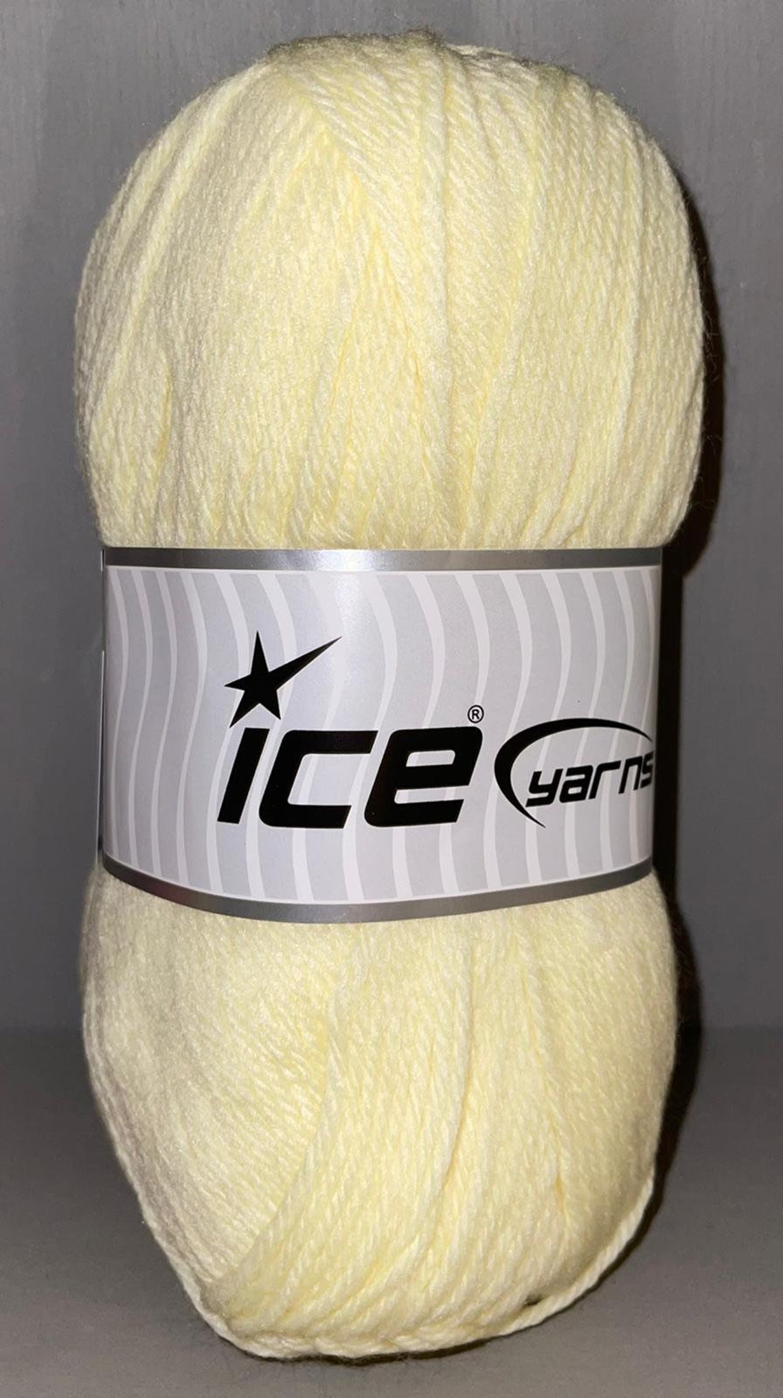Ice Yarn softly baby Baby Yellow Etsy