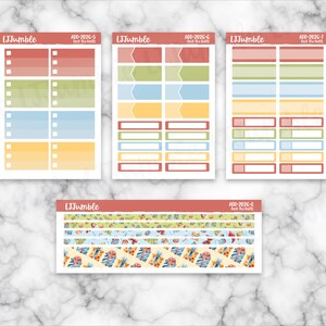 Pumpkin Spice-2018 Weekly Planner Sticker Kit7x9 Vertical Planner LayoutDecorative Stickers