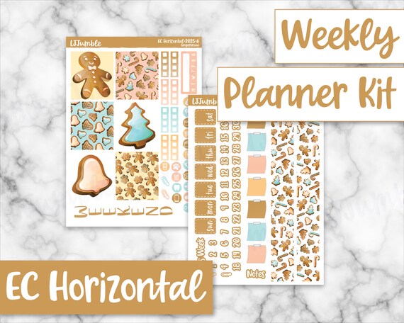 Pumpkin Spice-2018 Weekly Planner Sticker Kit7x9 Vertical Planner LayoutDecorative Stickers