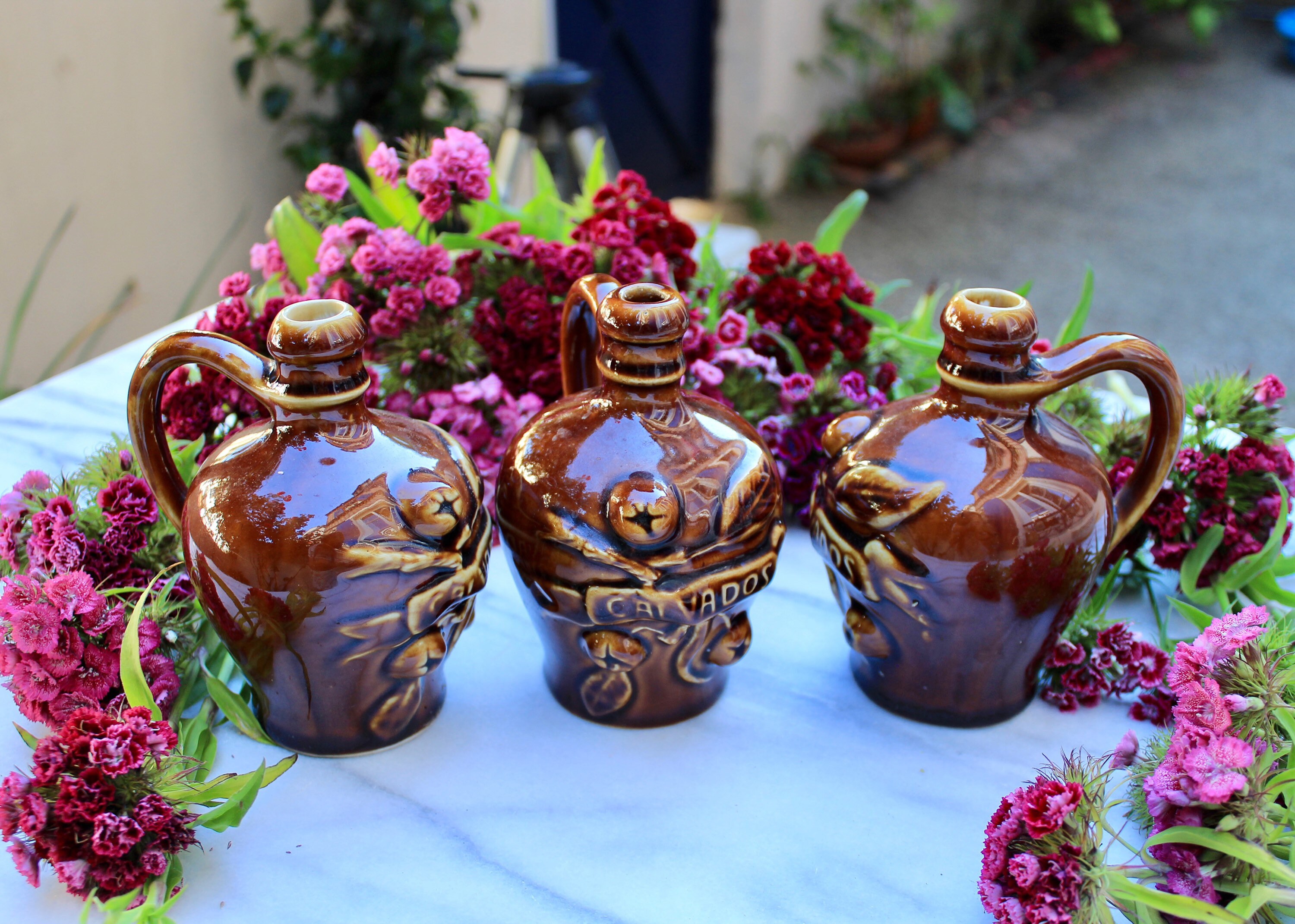 Ceramic calvados bottle - Etsy 日本