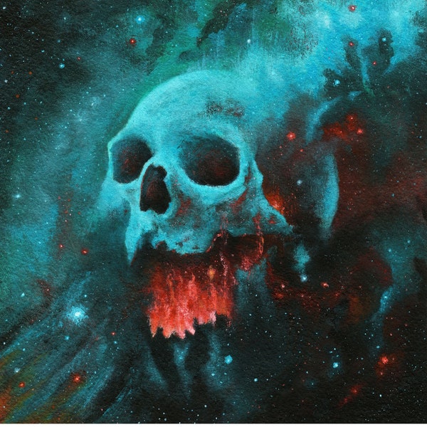 The Cosmic Skull, Art Print