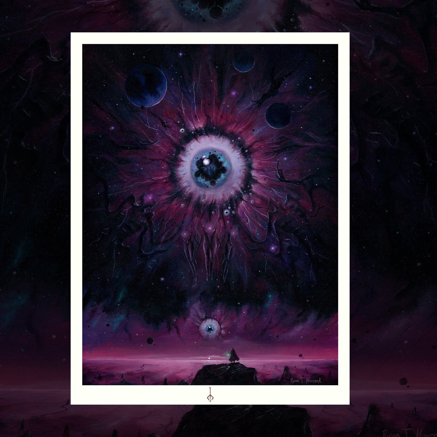 Beings Of Higher Planes, Art Print - Ryan Hancock