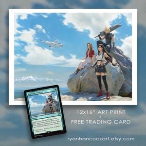 Final Fantasy Mtg Poster - Etsy