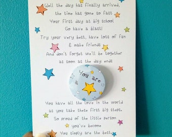 first day of kindergarten present