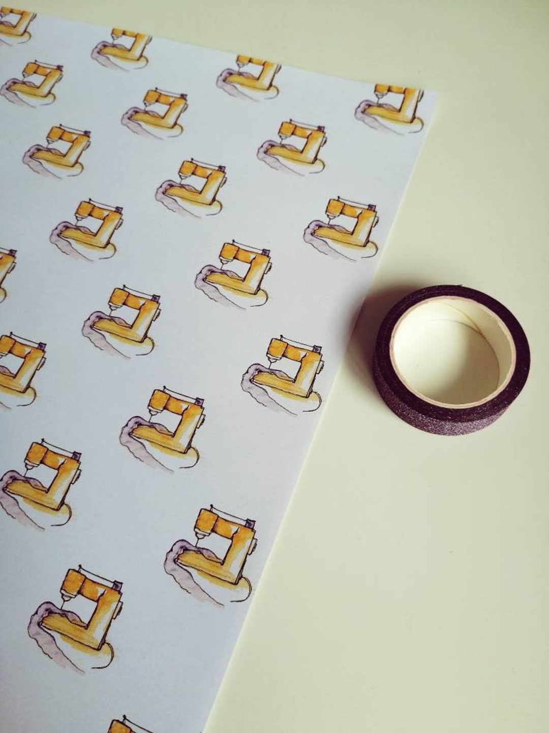 Sew Lovely Gift Wrap, Sewing Machine, Sewing Bee, Sewing Machine Gift