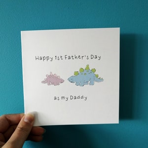 First father's day as my daddy card 1st father's day as my dad card first fathers day card new dad card first love daddy's 1st love