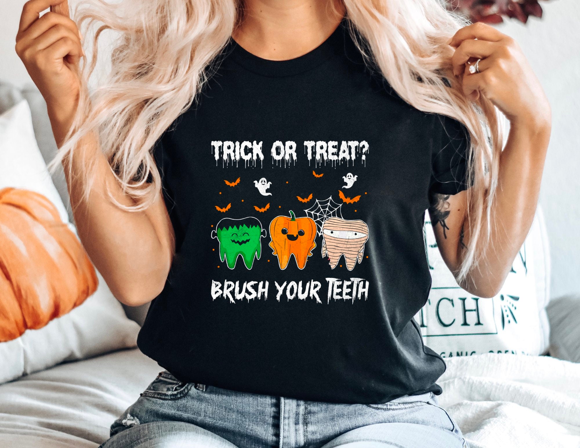 Trig Or Treat T-Shirt Trig Or Treat T-Shirt