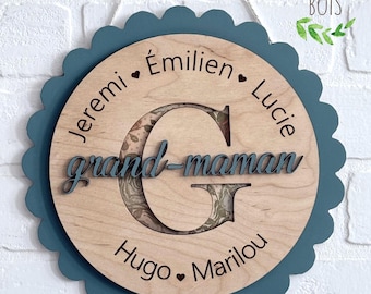 Mother's Day gift, farmhouse, mom decor, family decor, wooden sign, hand-painted, wooden poster, wood style