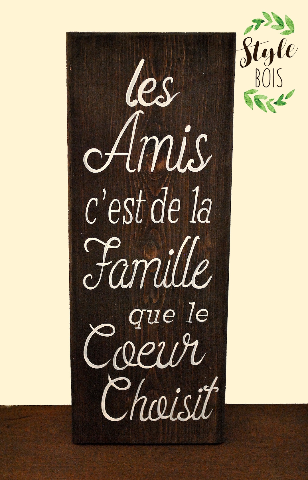 Friends Gift Friends Wooden Sign Hand Painted Home Etsy UK