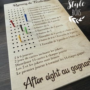 Jeux rummy frustration,jeux société,rummy frutration français,jeux rummy frustration bois,jeux famille,jeux cartes,Stylebois