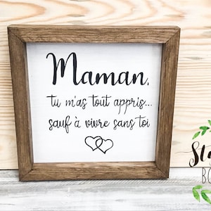 Mom, mom gift, farmhouse, wooden sign, hand painted, wooden poster, wooden decorations, panels, home decoration, wood style