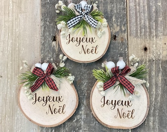 Wooden magnet, Christmas magnet, wooden Christmas magnet, Christmas gift, Christmas kitchen decoration, wooden Christmas decoration, Christmas decoration, Stylebois