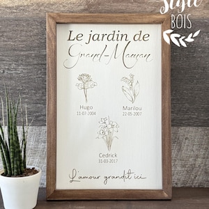 Mom gift, mother's day, farmhouse, puzzle decoration, family decoration, wooden sign, hand painted, wooden poster, wood style