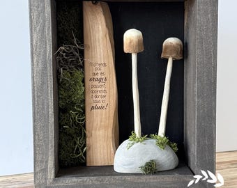 Unique creation, original decoration, wood sculpture, unique wood decoration, original gift, commemorative gift, corporate gift, Stylebois