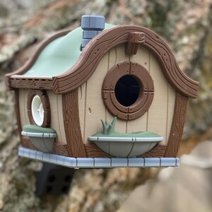 Birdhouse, birdhouse, garden decoration, 3D printing, plastic birdhouse, outdoor decoration, Stylebois