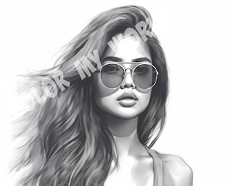 Tia volwassen kleuren grijstinten