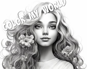 Bretagne grijstinten kleurplaat