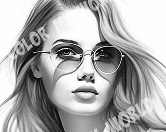 Cathy volwassen kleuren grijstinten