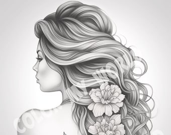 Melodie volwassen kleuren grijstinten