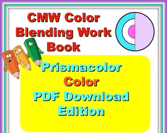 Beginner Prismacolor Blending Workbook PDF Edition