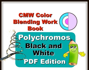 Beginner Polychromos Blending Workbook PDF B&W Edition