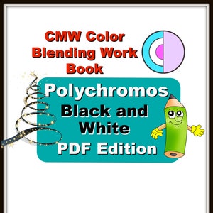 Beginner Polychromos Blending Workbook PDF B&W Edition