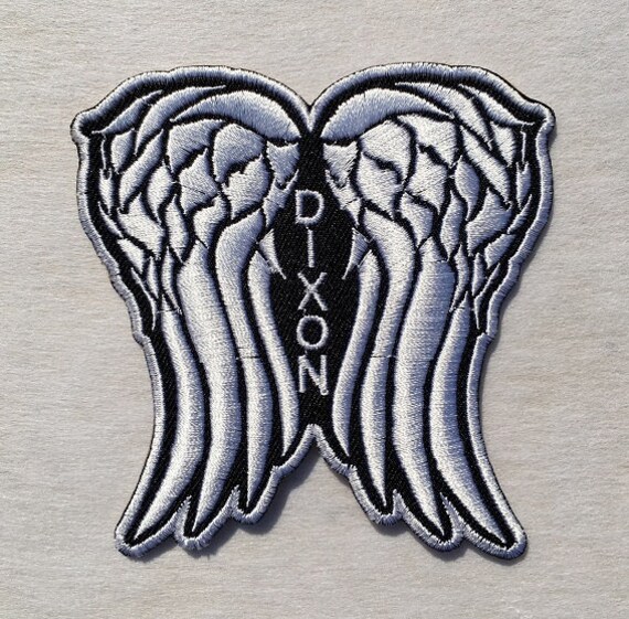 Patches Daryl Dixon Angel Wings Patch The Walking Dead Embroidered