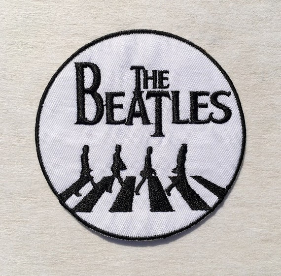 The Beatles Patch John Lennon Music Band Rock Logo Embroidered Iron On Patches