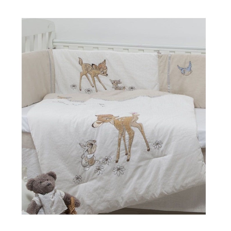 bambi cot bedding set