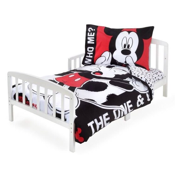 Mickey Mouse The One And Only 3-Piece Toddler Cotton Bedding Set By Baby Bedding 
