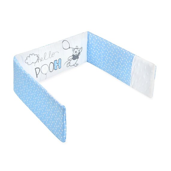 Baby Blue Winnie The Pooh Play Crib Bedding Setnursery Crib Etsy