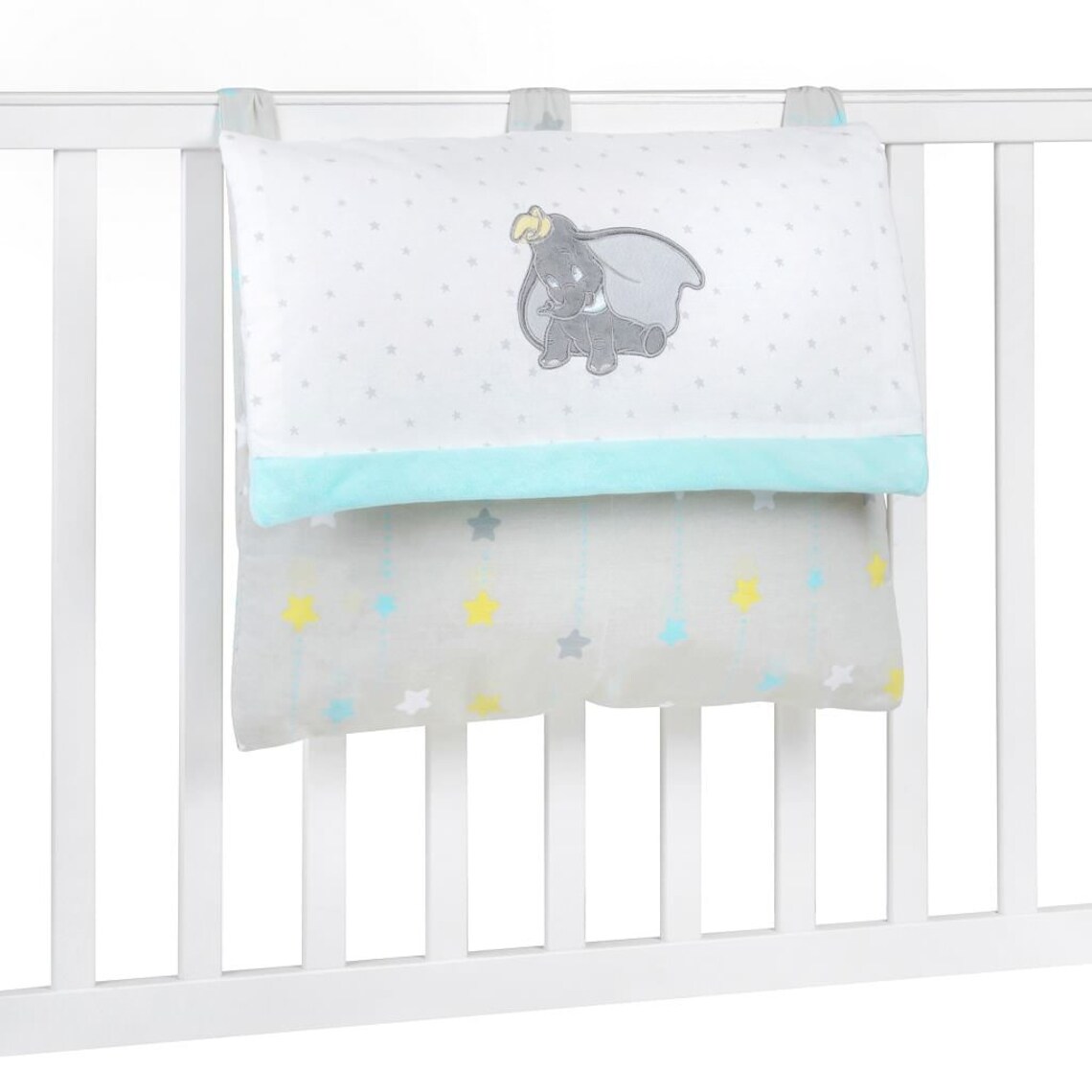 Baby Gray Dumbo Crib Bedding Nursery Crib Bedding Set 3 Etsy