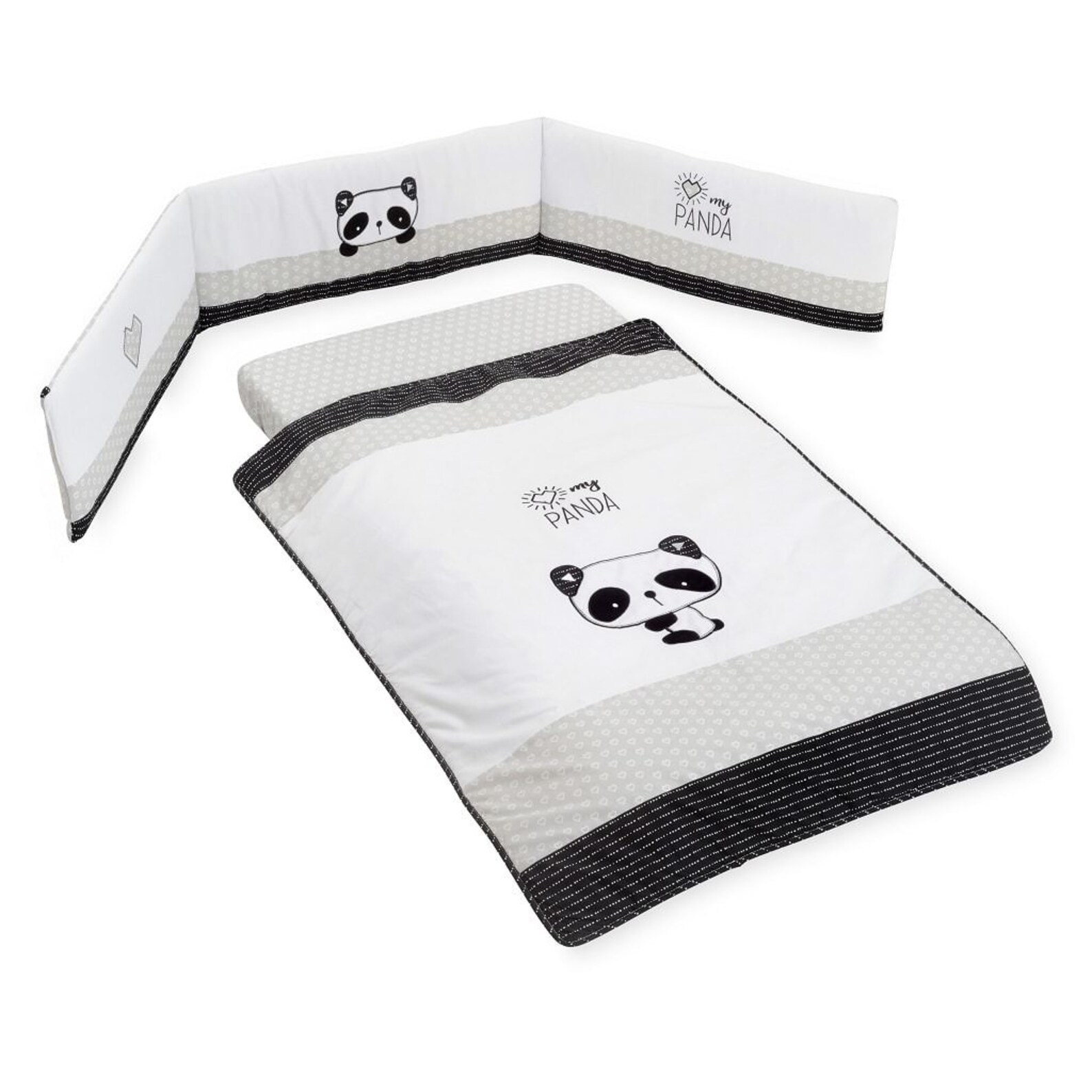 Panda Baby Bedding Set nursery Crib Bedding Set 3 Piece Crib Etsy