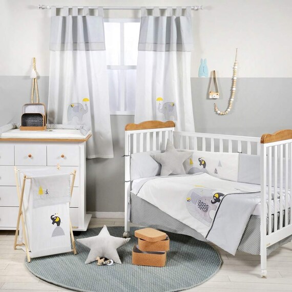 elephant baby bedding