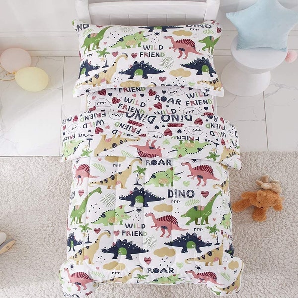 Dinosaur Bedding Twin Etsy